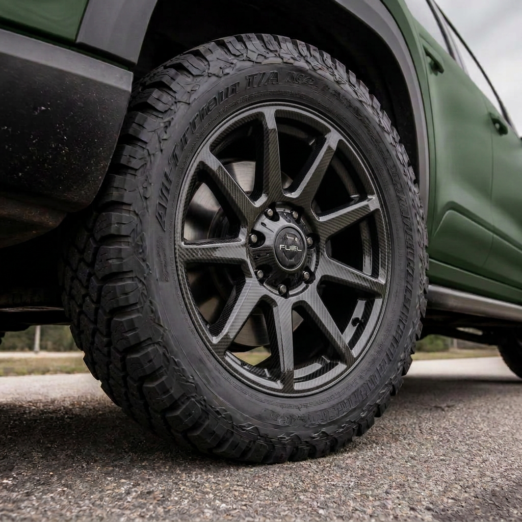 www.bydsharkaccessories.com — Krawler MT-33 Wheel & Tyre Package — Aftermarket — BYD Shark 6 aftermarket accessory upgrade fitted and shipped worldwide