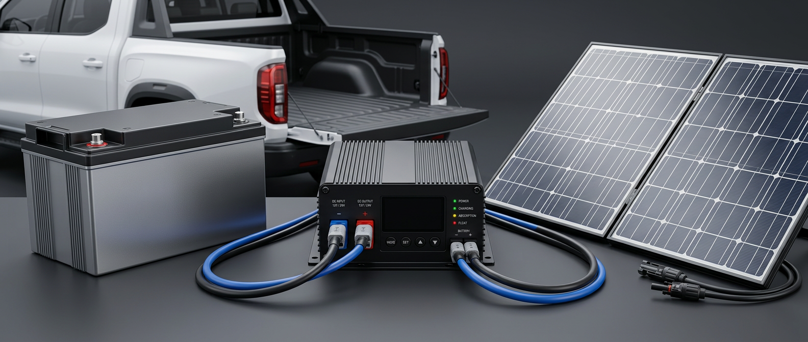 www.bydsharkaccessories.com — Lighting wiring kits — illustrative accessory photo, not an exact listing — BYD Shark 6 aftermarket accessory upgrade fitted and
